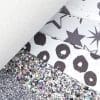 Faux Leather : 6 Piece Silver & Grey Tones (FL47)
