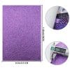 FL48_b Faux Leather : 6 Piece Purple Butterfly & Leopard Mix (FL48)