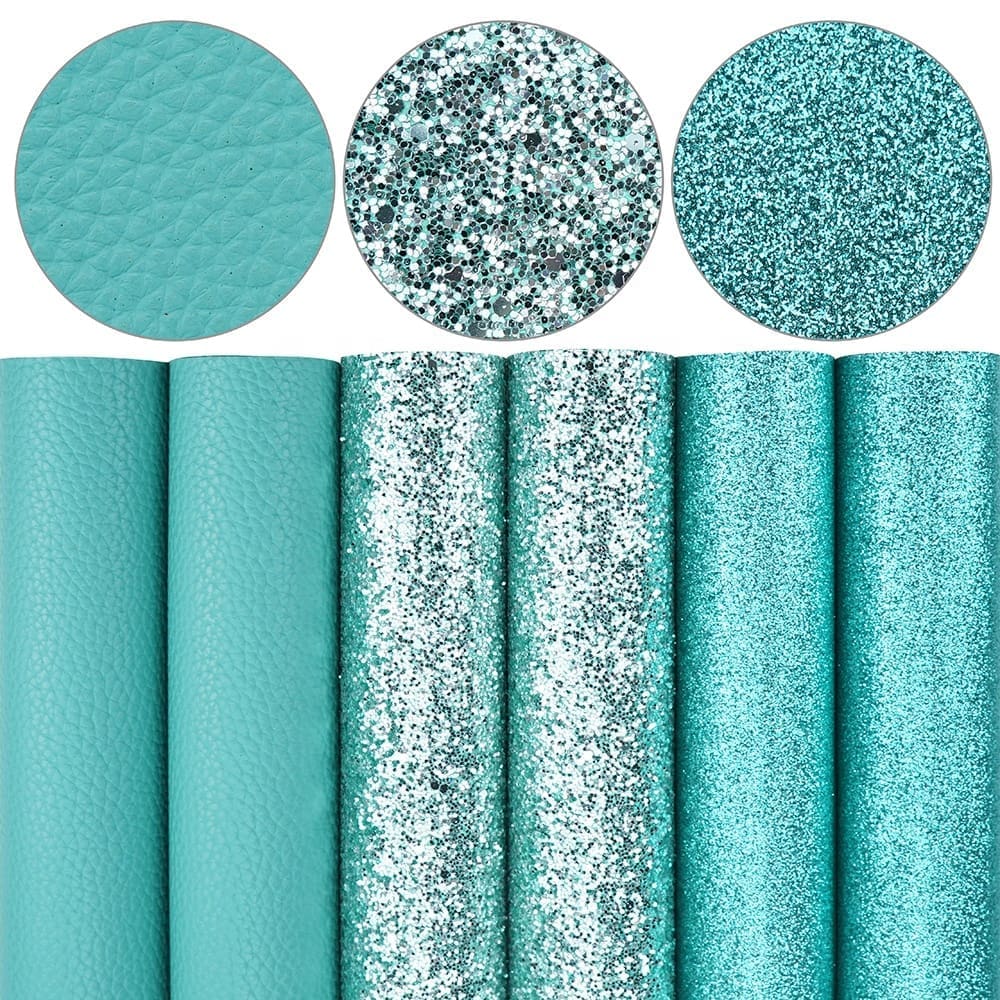 Faux Leather : 6 Piece Turquoise Deluxe (FL50)