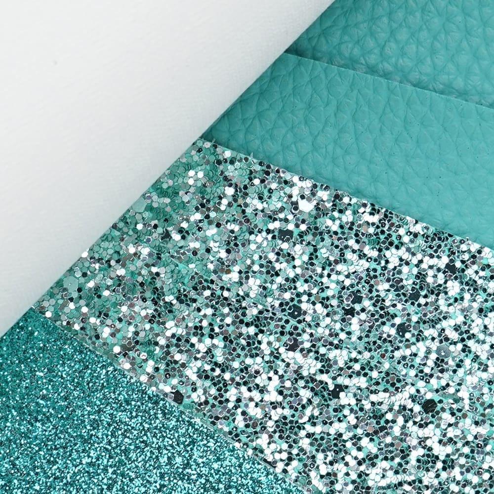 Faux Leather : 6 Piece Turquoise Deluxe (FL50)