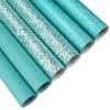 Faux Leather : 6 Piece Turquoise Deluxe (FL50)