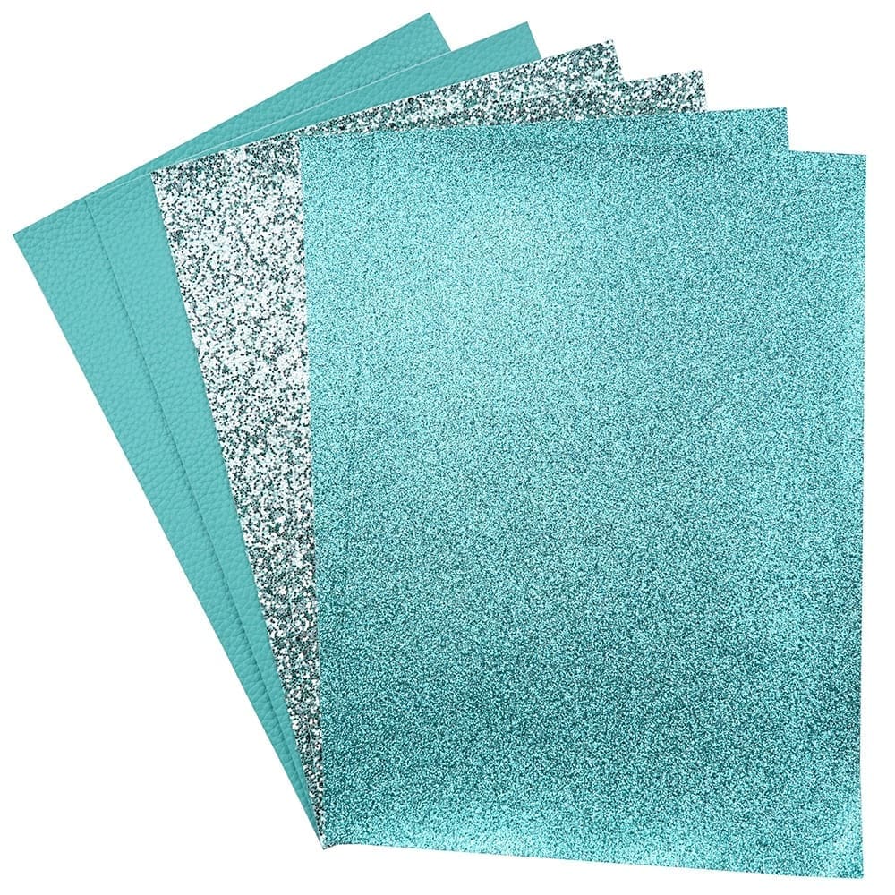 Faux Leather : 6 Piece Turquoise Deluxe (FL50)