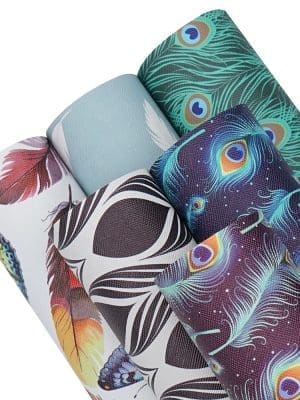 Faux Leather : 6 Piece Peacock Deluxe Range (FL51)