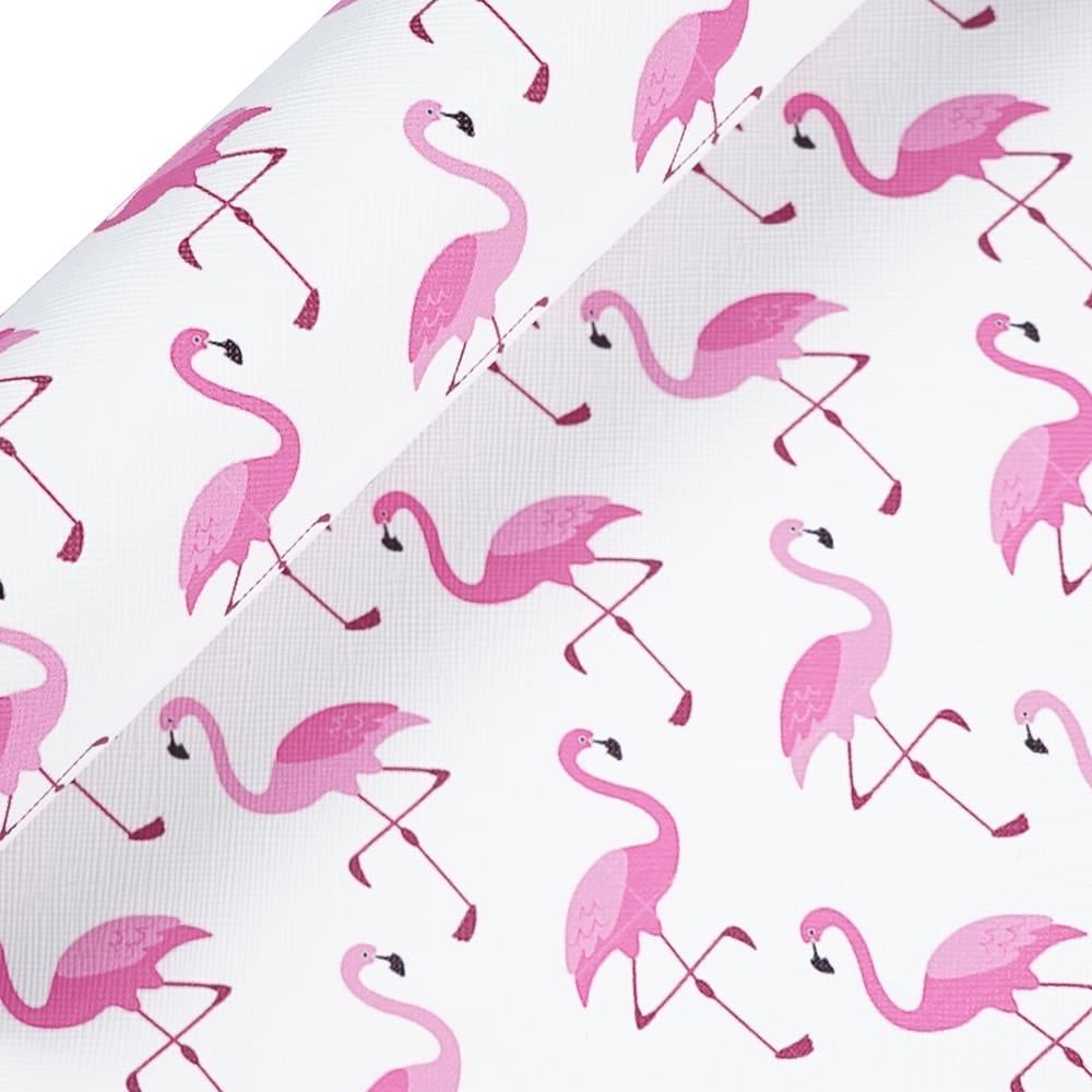 Faux Leather : 5 Piece Flamingo Craze (FL53)