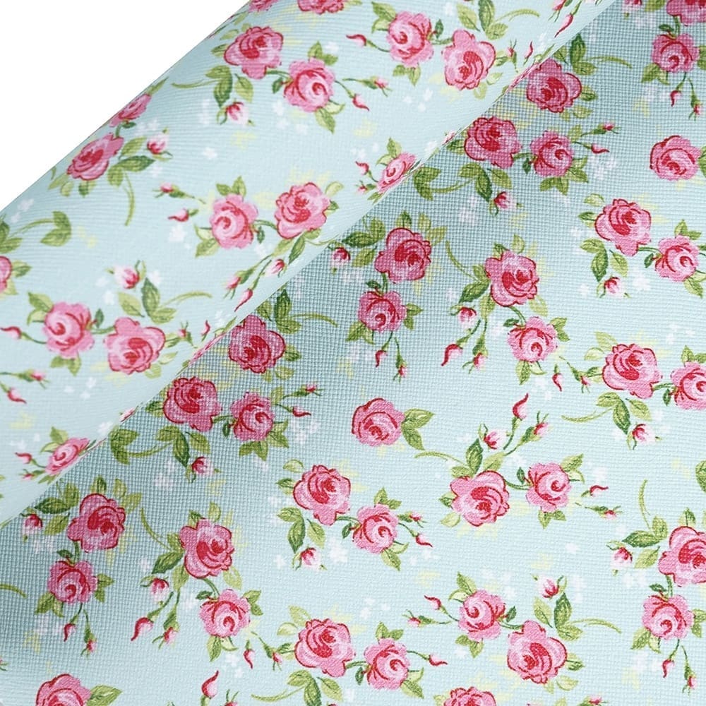 Faux Leather : 8 Piece Pretty Floral Range (FL54)