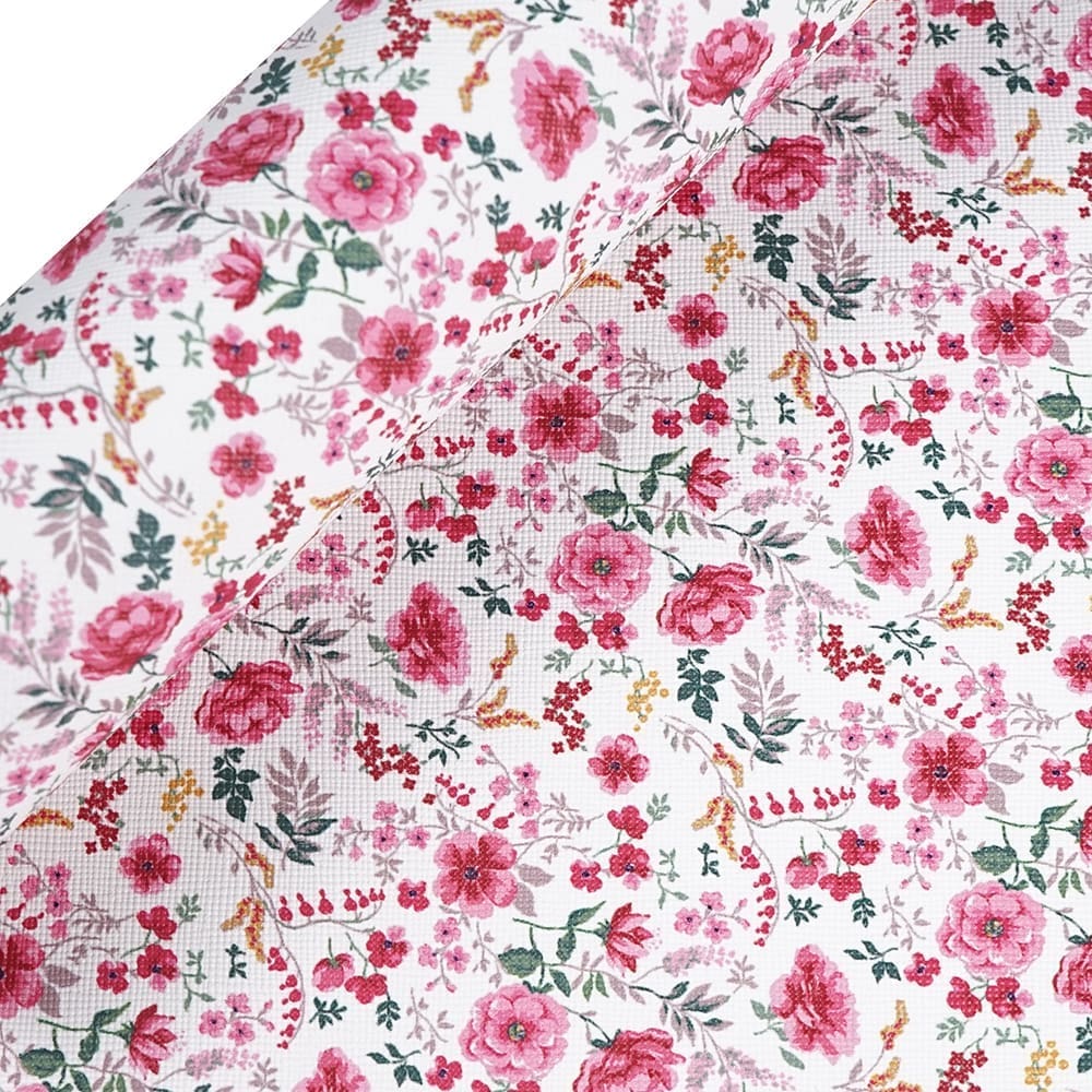 Faux Leather : 8 Piece Pretty Floral Range (FL54)