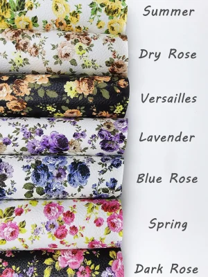 Faux Leather : Faux Leather : Oh So Pretty Roses Sheets (FL27-SS)
