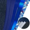 Faux Leather : 6 Piece Blue Mermaid Deluxe Mix (FL58)