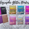 Binders : Glitter Holographic Binders