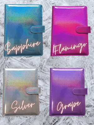 Binders : Glitter Holographic Binders
