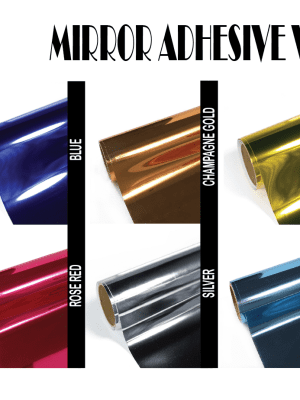 Mirror_Pallet Adhesive Vinyl : 12 by 12 inch Mirror