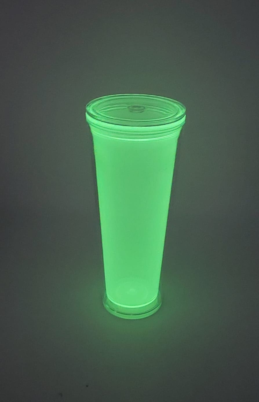 24ozGIDSnowGlobe 24oz Acrylic Glow in the dark pre-drilled hole for snow globe