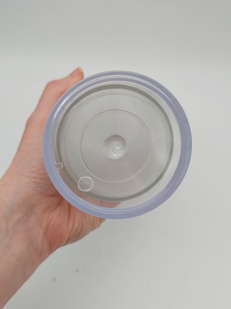 24ozGIDSnowGlobe4 24oz Acrylic Glow in the dark pre-drilled hole for snow globe