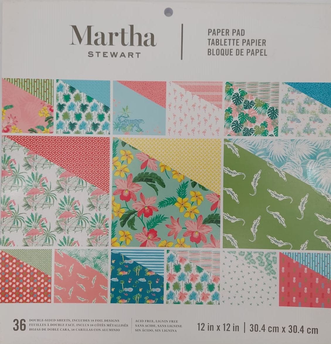 Printed Cardstock Books : Martha Stewart Jungle Theme