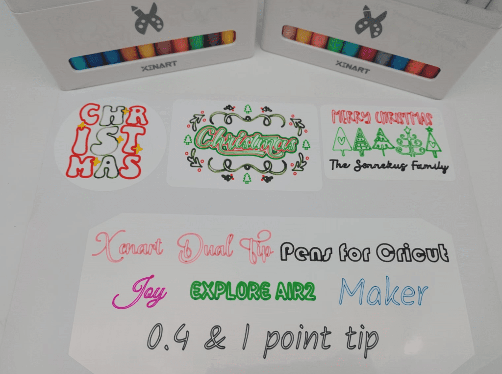 1 36 Xinart Dual Tip Pens for Cricut Joy & Makers & Explores