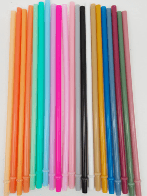 Consumables : Replacement Straws for 16oz Matte Pastel Acrylic Skinny Tumblers