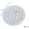 Resin & Epoxy : Bee Honeycomb Silicone Coaster Set