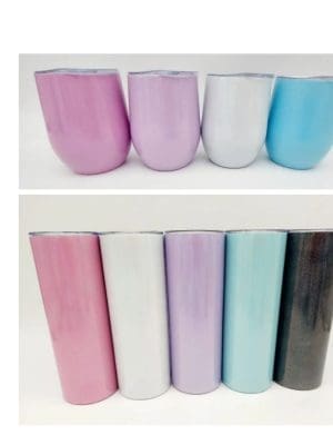 17oz Glitter Bottle Steel Tumblers