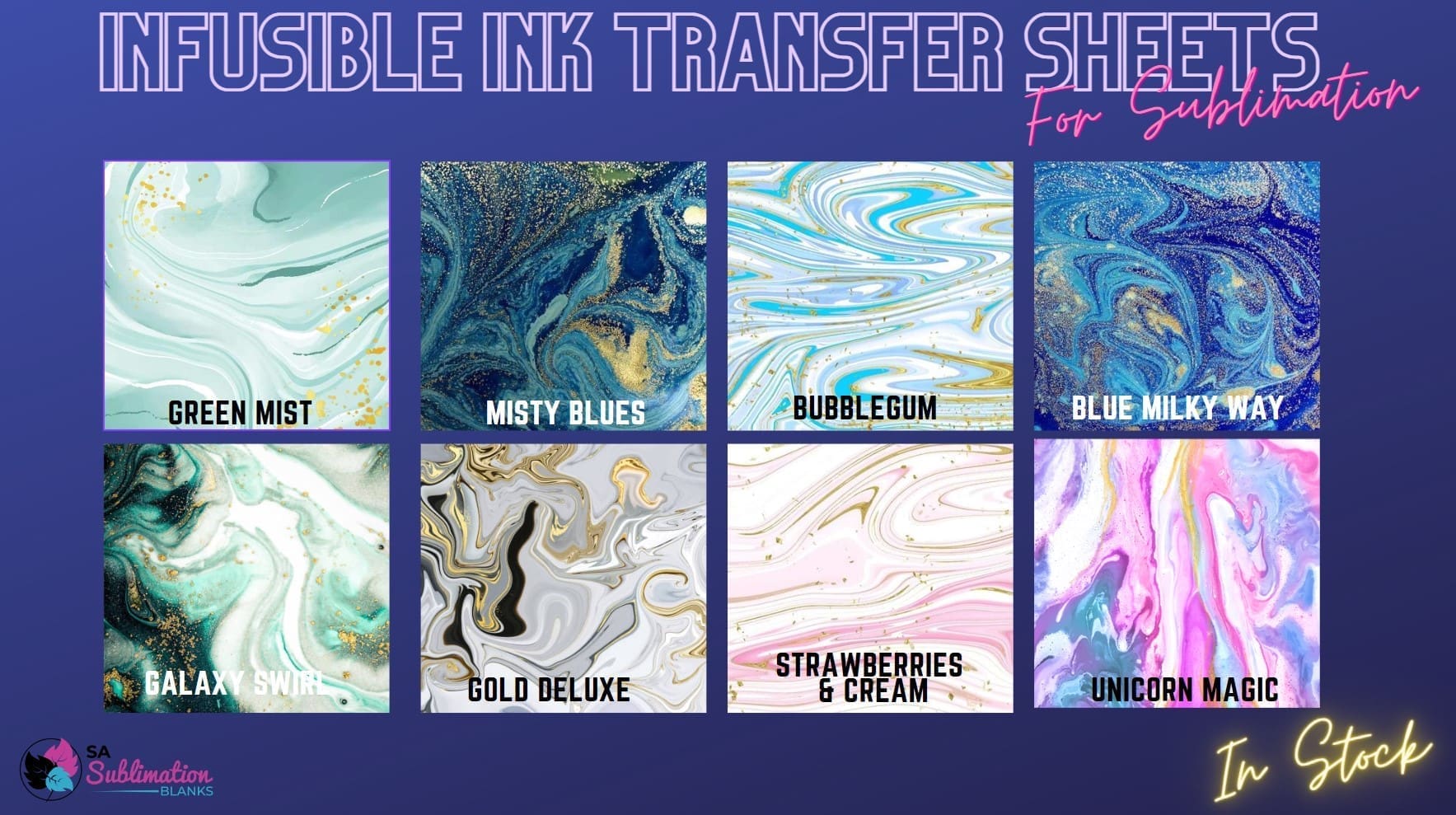 1 Sublimation : Infusible Ink Transfer Sheets