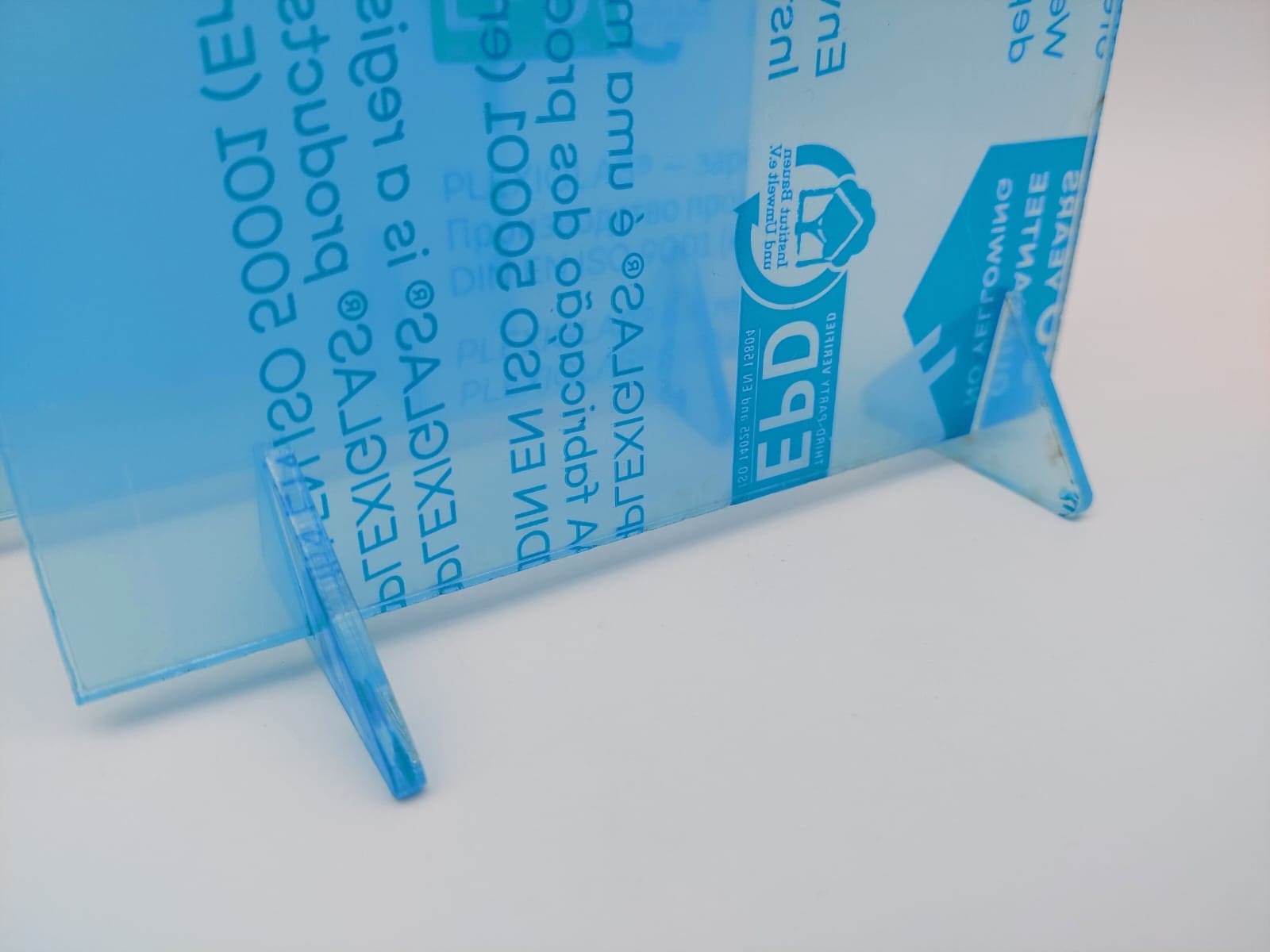 Acrylic Blanks : Acrylic Board Stands (Feet) Set