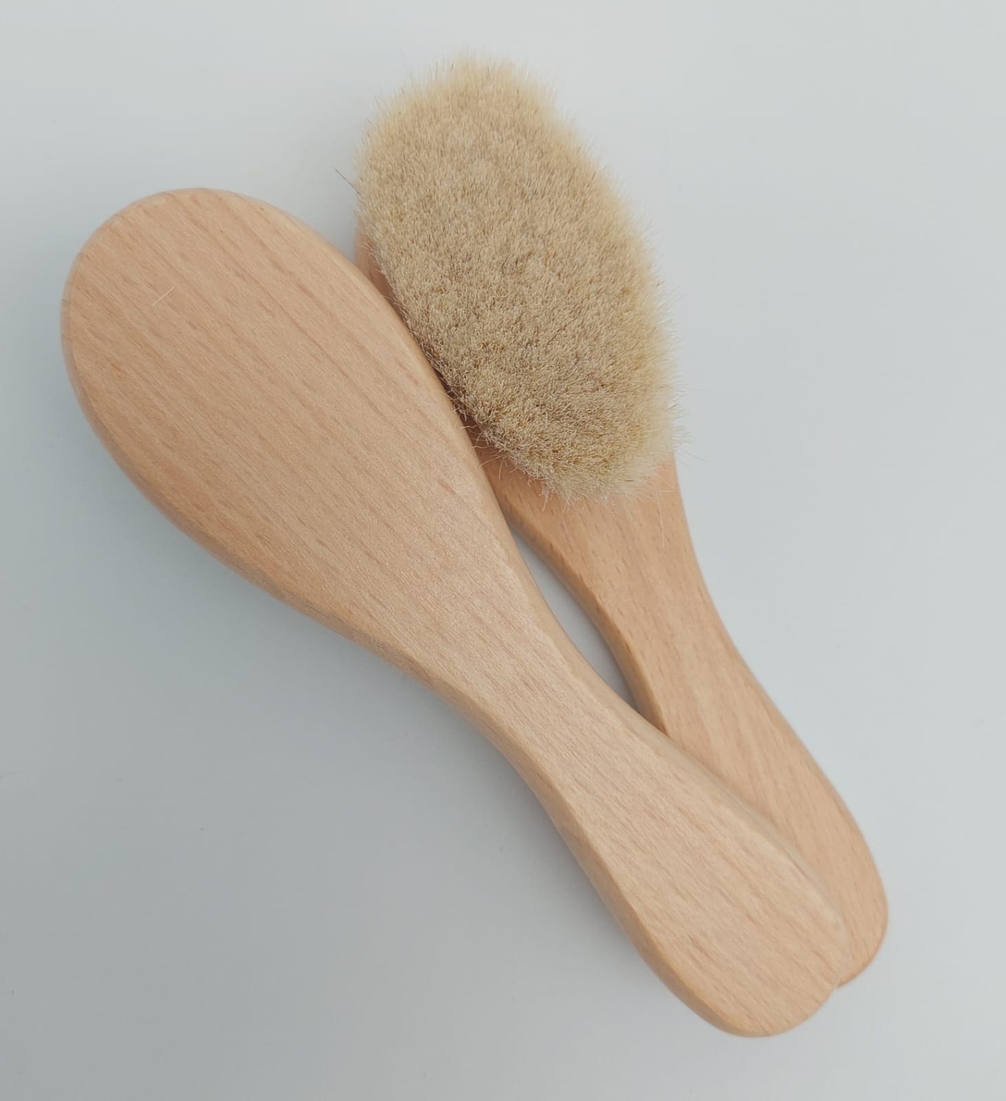Baby Blanks :  Baby Hair Beech Wood Brush