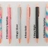 Binder Accessories : Rose Gold Trimmed Glitter Pens
