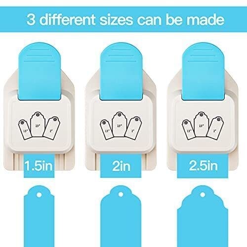 Arts & Crafts : 3 In 1 Tab Punch (Curved)