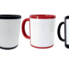 Sublimation Blanks : 11oz White Patch Mug