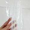 Consumables : Clear 26cm Plastic Straws Pack of 5