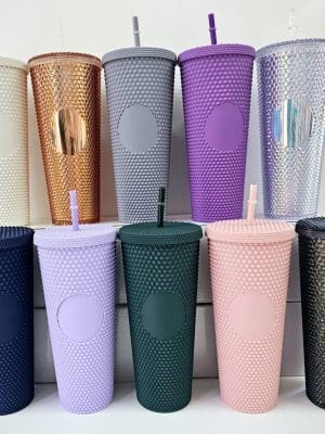 24oz Double Walled Studded Acrylic Tumblers : Limited Edition