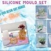 Resin & Epoxy : Set of 3 Silicone Bottle Moulds for Epoxy Resin Art