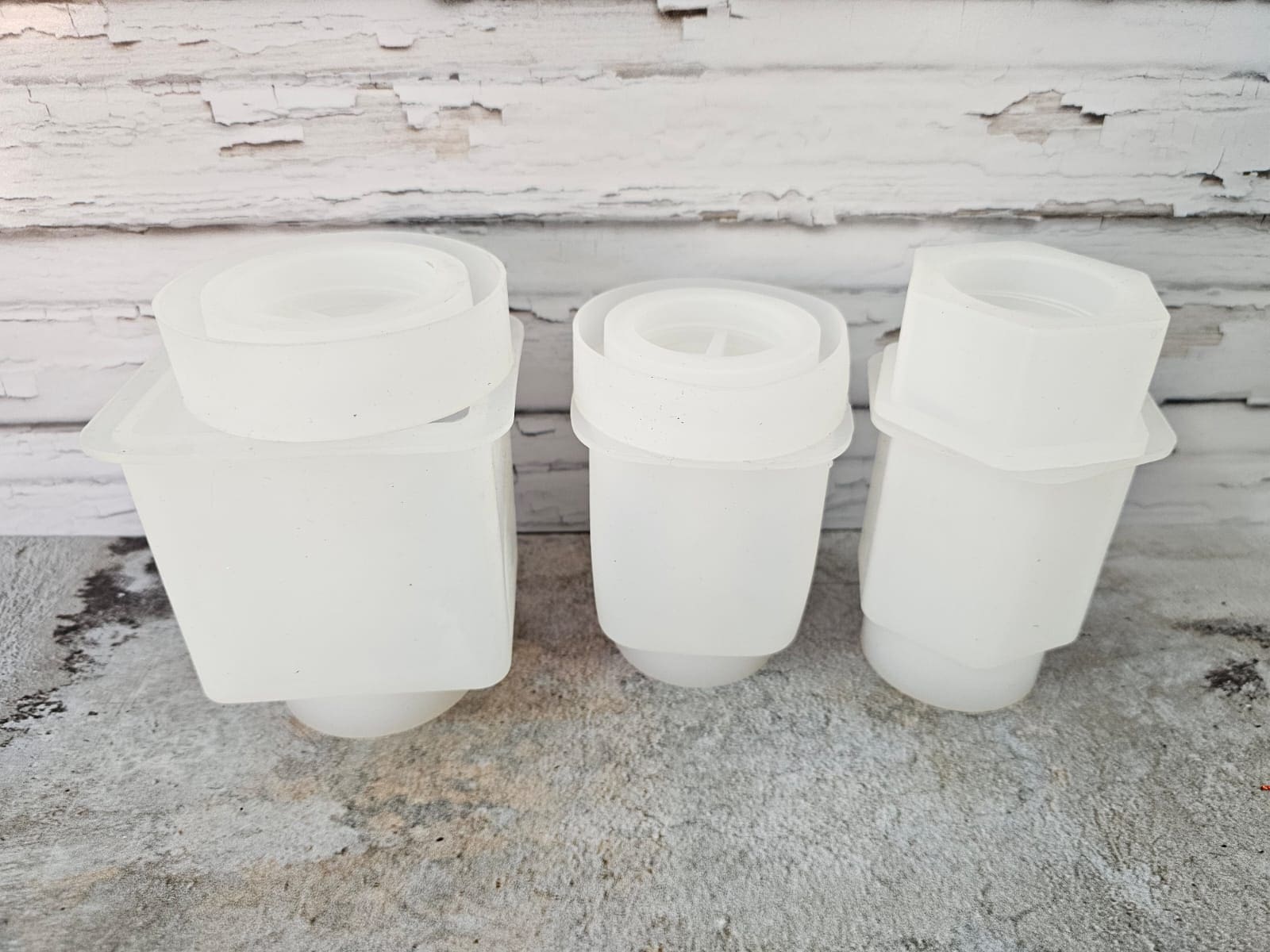 Resin & Epoxy : Set of 3 Silicone Bottle Moulds for Epoxy Resin Art