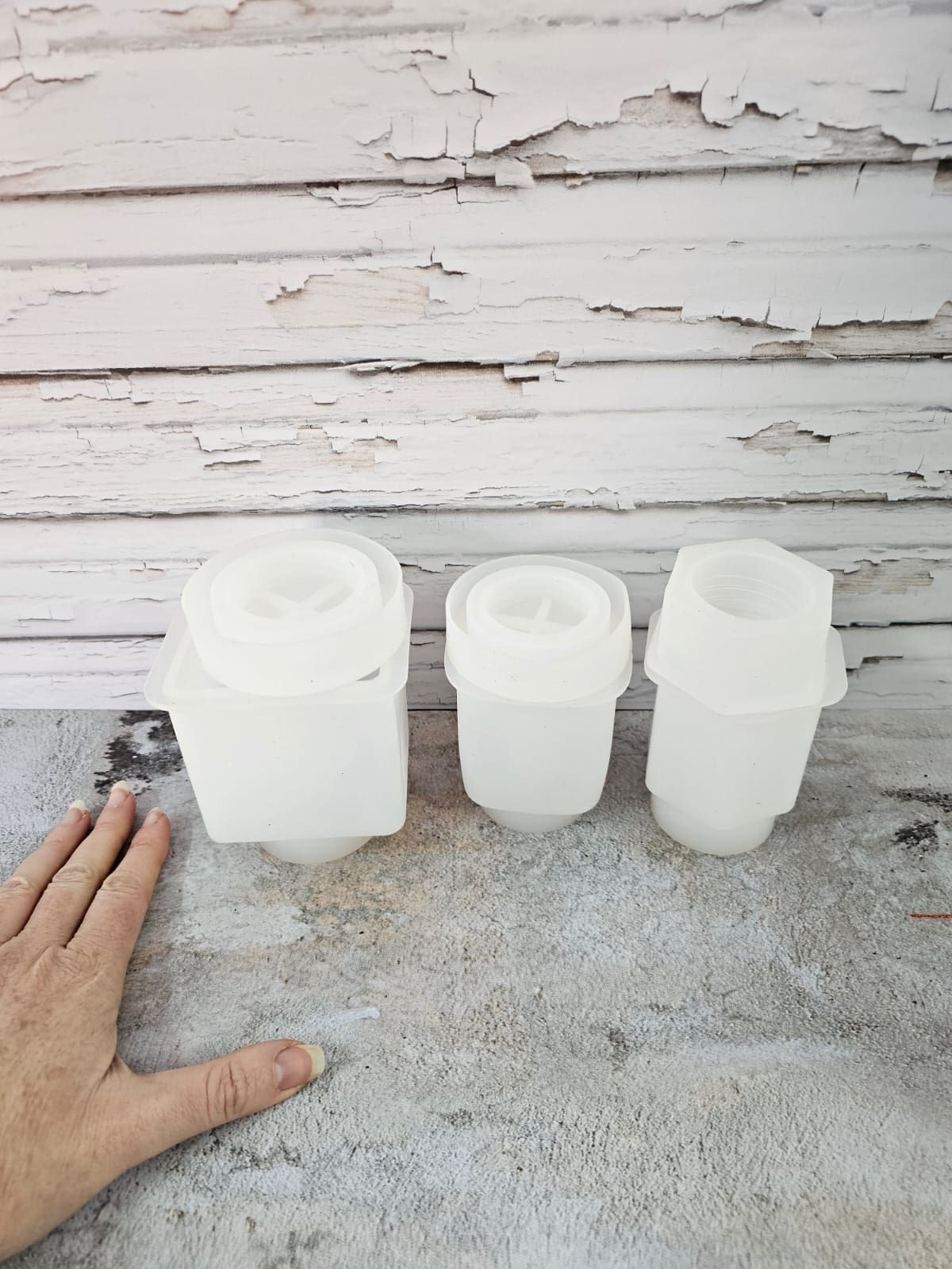 Resin & Epoxy : Set of 3 Silicone Bottle Moulds for Epoxy Resin Art