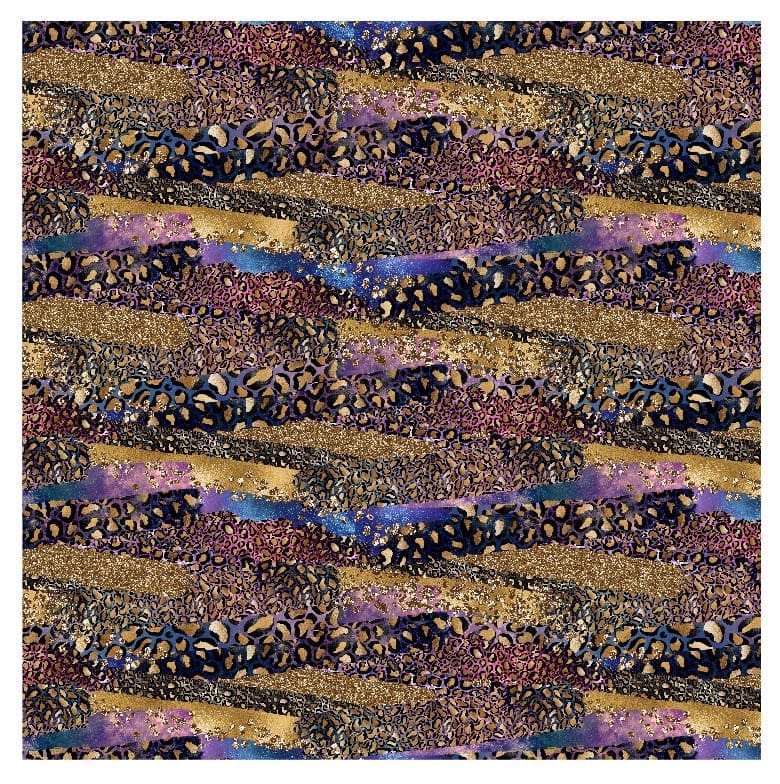 1 Sublimation Blanks : Infusible Ink Transfer Sheets : (1) Leopard Deluxe