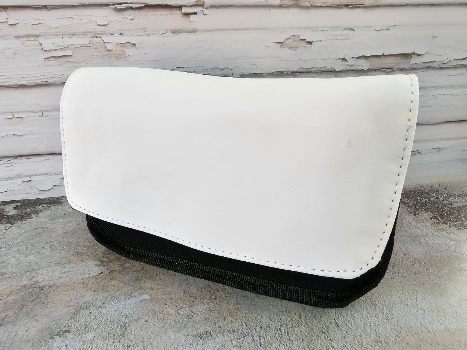 Sublimation Blanks : Black Versatile Cosmetic, Toiletry or Pencil Bag