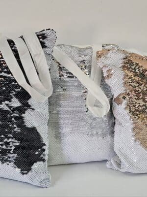 Group sequins zipper bags Sublimation Blanks : Sequins Bags
