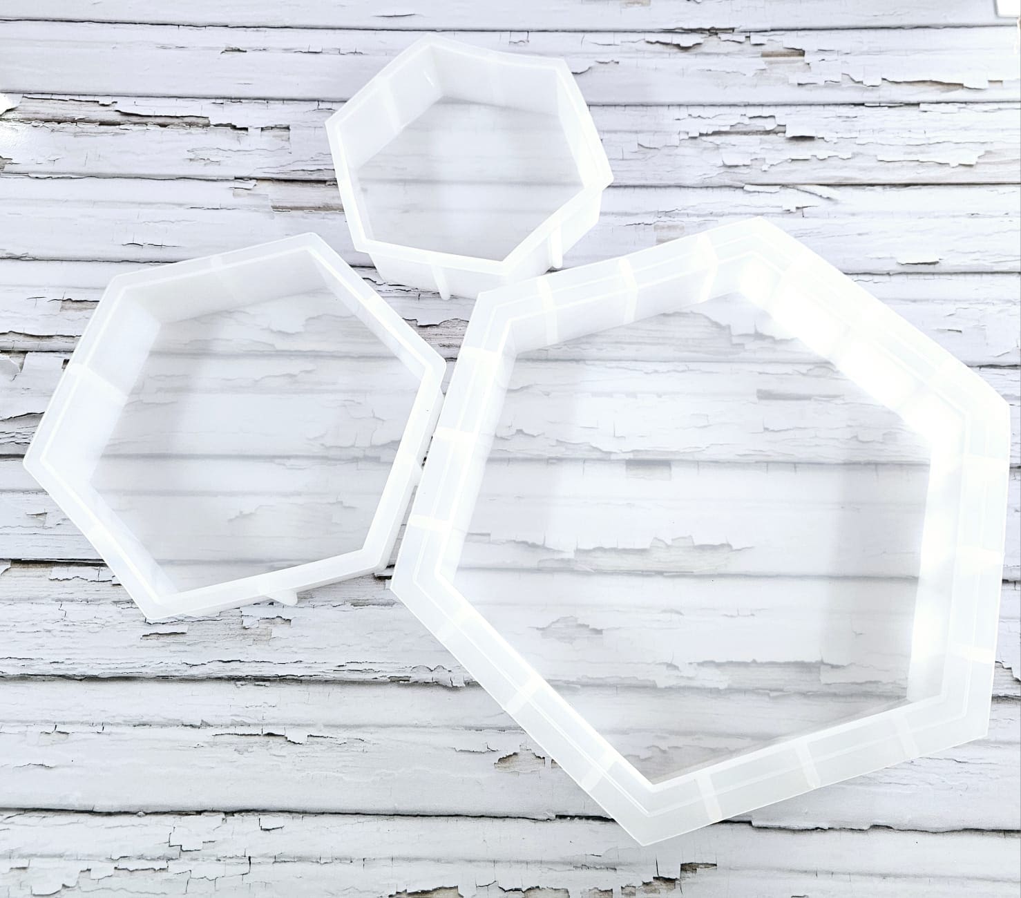 Resin & Epoxy : Hexagon Moulds