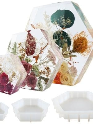 Resin & Epoxy : Hexagon Moulds