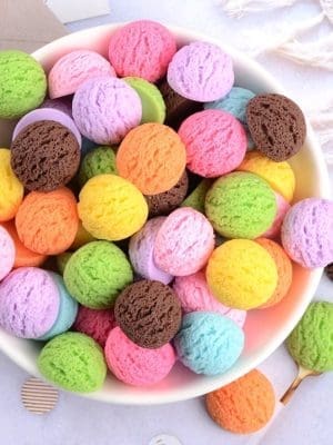 Mini_Ice_Scream_Scoops_Alljpg Resin Supplies : Fake Mini Ice-Cream Scoops