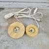 Resin & Epoxy : Wooden Base Round Lights