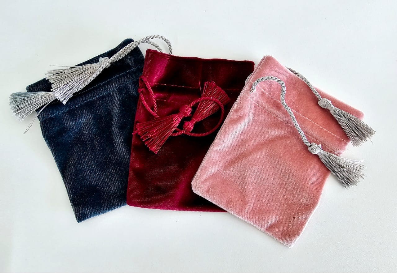 VelvetbagAll Sublimation Blanks : Crushed Velvet Bags