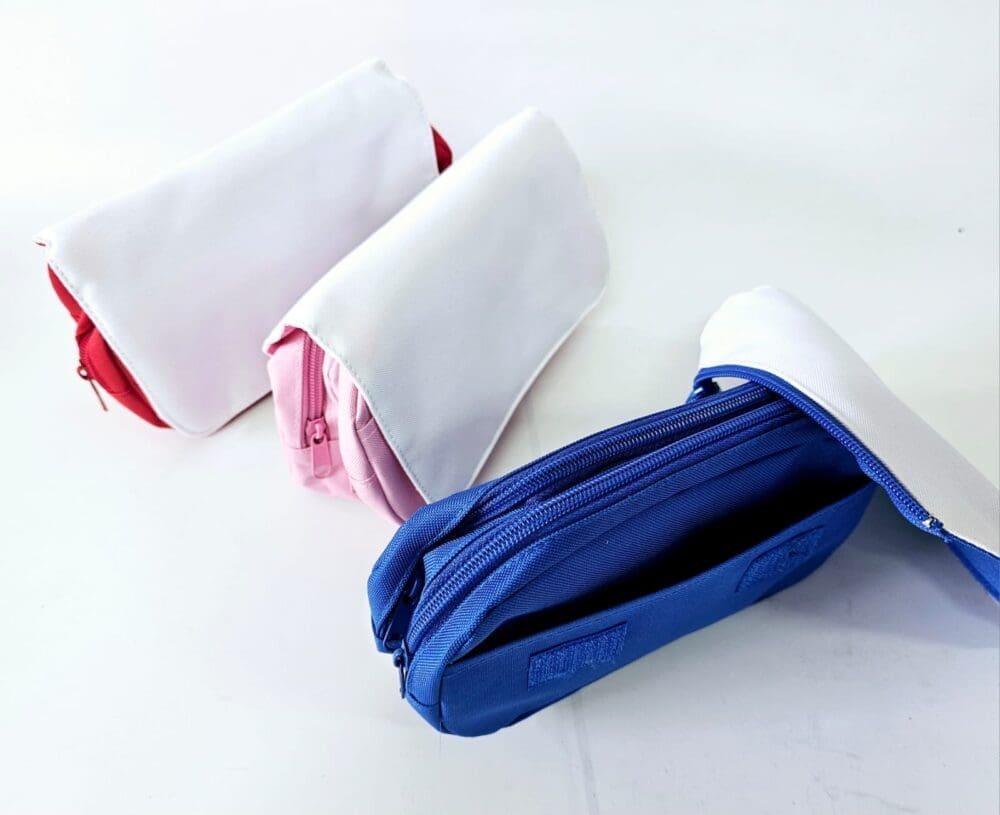 Sublimation Blanks : Versatile Cosmetic, Toiletry or Pencil Bag(TTX)