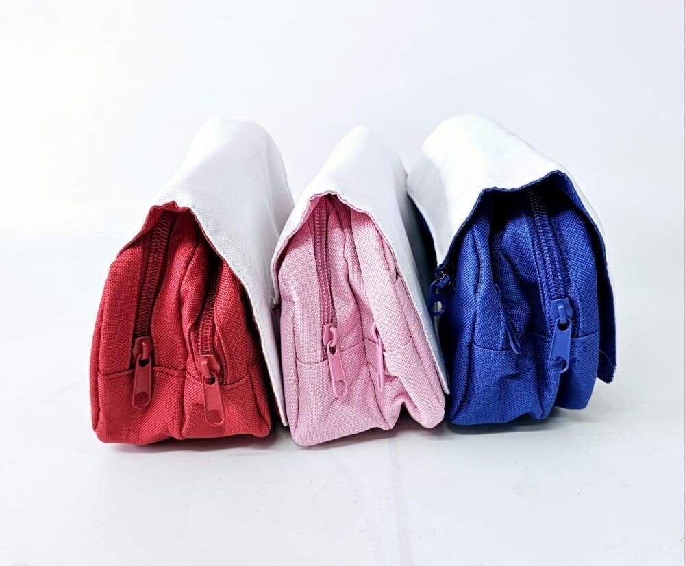 Sublimation Blanks : Versatile Cosmetic, Toiletry or Pencil Bag(TTX)