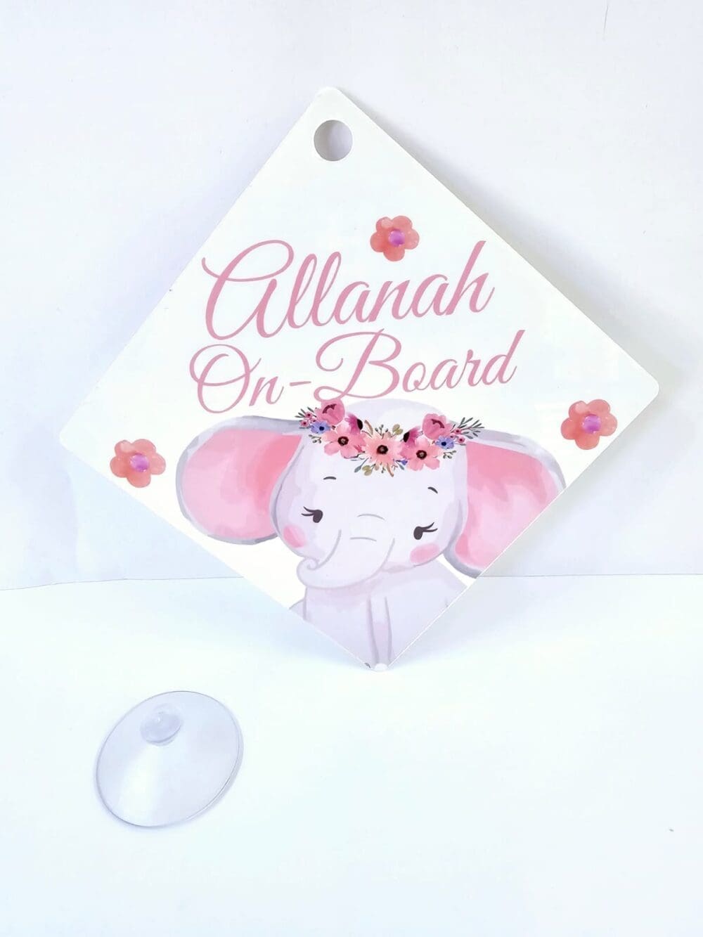 babycarsignonboard Laser & UV Print : Direct print to Baby Car Sign