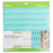 2002691 mr62 2002691 : Cricut Washi Sheet Designer 12X12'' 5Sheets (Maker / Explore)