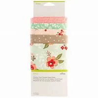 2004675-cricut-designer-fabric-sampler-sweet-prairie haqb 2004675 : Cricut Designer Fabric Sampler Sweet Prairie (Maker / Explore)