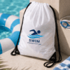 Sublimation Blanks : 210D Polyester Drawstring Bags