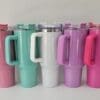 Sublimation Blanks : 40oz Shimmer Tumblers (Stanley Dupe)