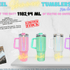Sublimation Blanks : 40oz Shimmer Tumblers (Stanley Dupe)