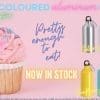 Sublimation Blanks : 20oz Candy Coloured Aluminum Bottles